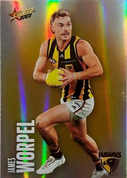 2023 Select AFL Footy Stars - Base Parallel - Colour Spots #101 James Worpel Front